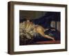 L'Odalisque-Francois Boucher-Framed Giclee Print