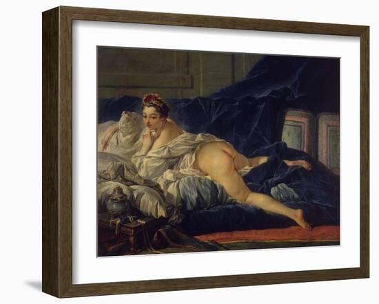 L'Odalisque-Francois Boucher-Framed Giclee Print