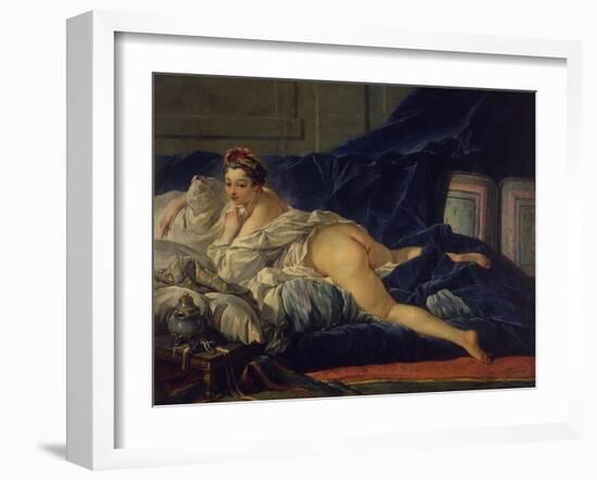 L'Odalisque-Francois Boucher-Framed Giclee Print