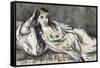 L'Odalisque-Edouard Manet-Framed Stretched Canvas