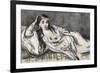 L'Odalisque-Edouard Manet-Framed Giclee Print