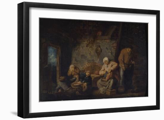 L'odorat ou la toilette-Adrien Van Ostade-Framed Giclee Print