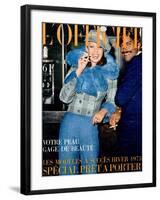 L'Officiel, 1972 - Ensemble de Gil Coutin-Michaël Doster-Framed Art Print