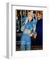 L'Officiel, 1972 - Ensemble de Gil Coutin-Michaël Doster-Framed Art Print