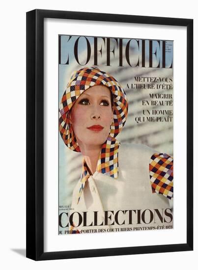 L'Officiel, 1973 - Guy Laroche Boutique-Roland Bianchini-Framed Art Print