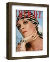 L'Officiel, 1974 - J.L. Scherrer-Guégan-Framed Art Print