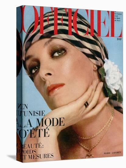 L'Officiel, 1974 - J.L. Scherrer-Guégan-Stretched Canvas