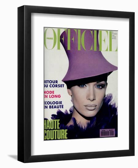 L'Officiel, 1992-null-Framed Art Print