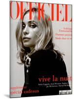 L'Officiel, 2003 - Emmanuelle Béart Porte une Veste en Coton et Soie Noire Dolce & Gabbana-Anuschka Bloomers & Niels Schumm-Mounted Art Print