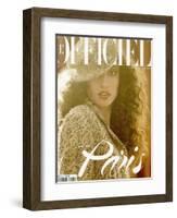 L'Officiel, 2004 - Carmen Maria-David Bailey-Framed Art Print