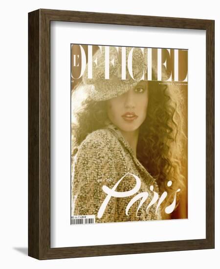 L'Officiel, 2004 - Carmen Maria-David Bailey-Framed Art Print