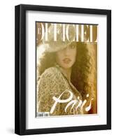 L'Officiel, 2004 - Carmen Maria-David Bailey-Framed Art Print