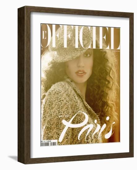 L'Officiel, 2004 - Carmen Maria-David Bailey-Framed Art Print