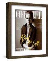 L'Officiel, 2005 - Sasha-Elina Kechicheva-Framed Art Print