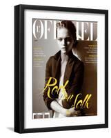 L'Officiel, 2005 - Sasha-Elina Kechicheva-Framed Art Print