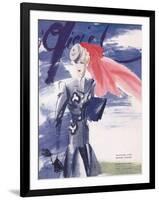 L'Officiel, April 1941 - Collection d'Été Nouveaux Chapeaux-Lbenigni-Framed Art Print