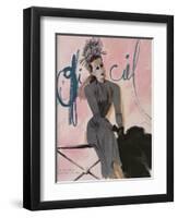 L'Officiel, April 1943-Lbenigni-Framed Art Print