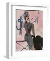 L'Officiel, April 1943-Lbenigni-Framed Art Print