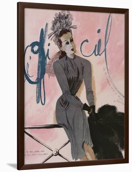 L'Officiel, April 1943-Lbenigni-Framed Art Print