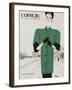 L'Officiel, April 1946 - Ensemble de Patou-Benito-Framed Art Print