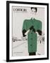 L'Officiel, April 1946 - Ensemble de Patou-Benito-Framed Art Print