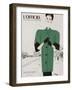 L'Officiel, April 1946 - Ensemble de Patou-Benito-Framed Art Print