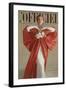 L'Officiel, April 1951 - Ensemble de Balenciaga-Philippe Pottier-Framed Art Print