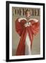 L'Officiel, April 1951 - Ensemble de Balenciaga-Philippe Pottier-Framed Art Print