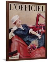 L'Officiel, April 1959-Philippe Pottier-Framed Art Print