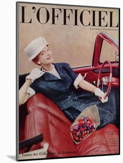 L'Officiel, April 1959-Philippe Pottier-Mounted Art Print