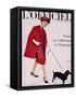 L'Officiel, April 1960 - Ensemble de Lanvin Castillo en Stigaz de Lesur-Philippe Pottier-Framed Stretched Canvas