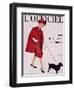 L'Officiel, April 1960 - Ensemble de Lanvin Castillo en Stigaz de Lesur-Philippe Pottier-Framed Art Print