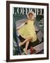 L'Officiel, April 1962 - Robe de Lanvin Castillo en Mousseline de Soie de Laurendeau et Cornet-Roland de Vassal-Framed Art Print