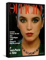 L'Officiel, April 1979 - Per Spook-Rodolphe Haussaire-Framed Stretched Canvas