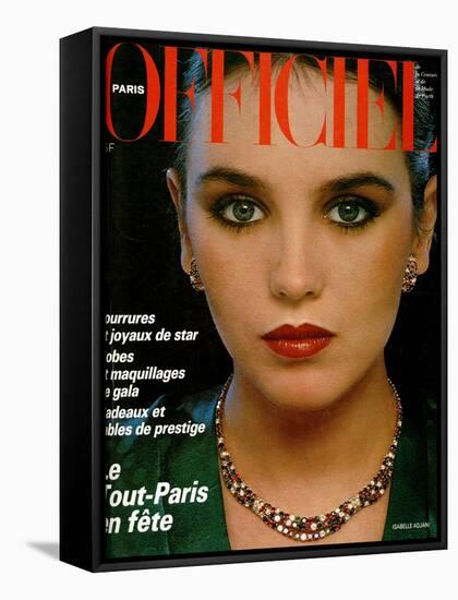 L'Officiel, April 1979 - Per Spook-Rodolphe Haussaire-Framed Stretched Canvas