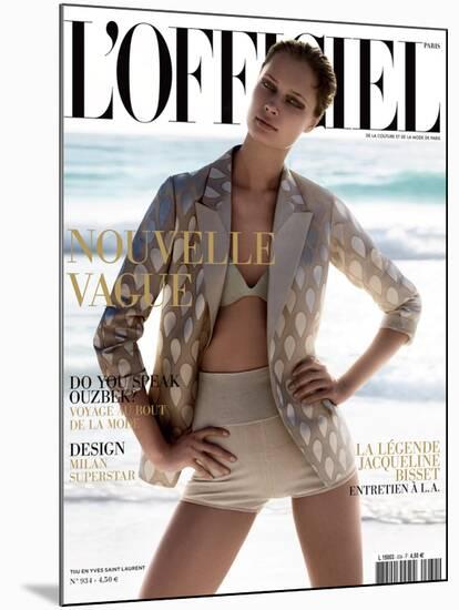 L'Officiel, April 2009 - Tiiu-Enrique Badulescu-Mounted Art Print