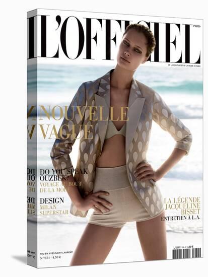 L'Officiel, April 2009 - Tiiu-Enrique Badulescu-Stretched Canvas