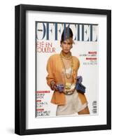 L'Officiel, April-May 1991 - Meghan Habillée Par Chanel Boutique-Gianpaolo Vimercati-Framed Art Print