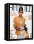 L'Officiel, April-May 1991 - Meghan Habillée Par Chanel Boutique-Gianpaolo Vimercati-Framed Stretched Canvas