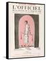 L'Officiel, August 1924 - Brumeuse-Jean Patou-Framed Stretched Canvas