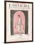 L'Officiel, August 1924 - Brumeuse-Jean Patou-Framed Art Print