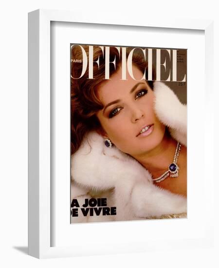 L'Officiel, August 1982 - Claude Montana-Claus Wickrath-Framed Art Print