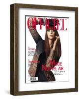 L'Officiel, August 2007 - Cat Power-Elina Kechicheva-Framed Art Print