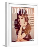 L'Officiel, August 2010 - Alexa Chung-Guy Aroch-Framed Art Print