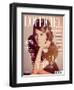 L'Officiel, August 2010 - Alexa Chung-Guy Aroch-Framed Art Print