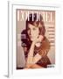 L'Officiel, August 2010 - Alexa Chung-Guy Aroch-Framed Art Print