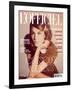 L'Officiel, August 2010 - Alexa Chung-Guy Aroch-Framed Art Print