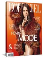 L'Officiel, August 2011 - Jessica Miller-Satoshi Saikusa-Stretched Canvas