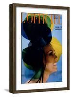 L'Officiel - Coiffure de Jean Patou-null-Framed Art Print