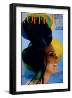 L'Officiel - Coiffure de Jean Patou-null-Framed Art Print